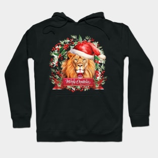 Merry Christmas Lion Hoodie